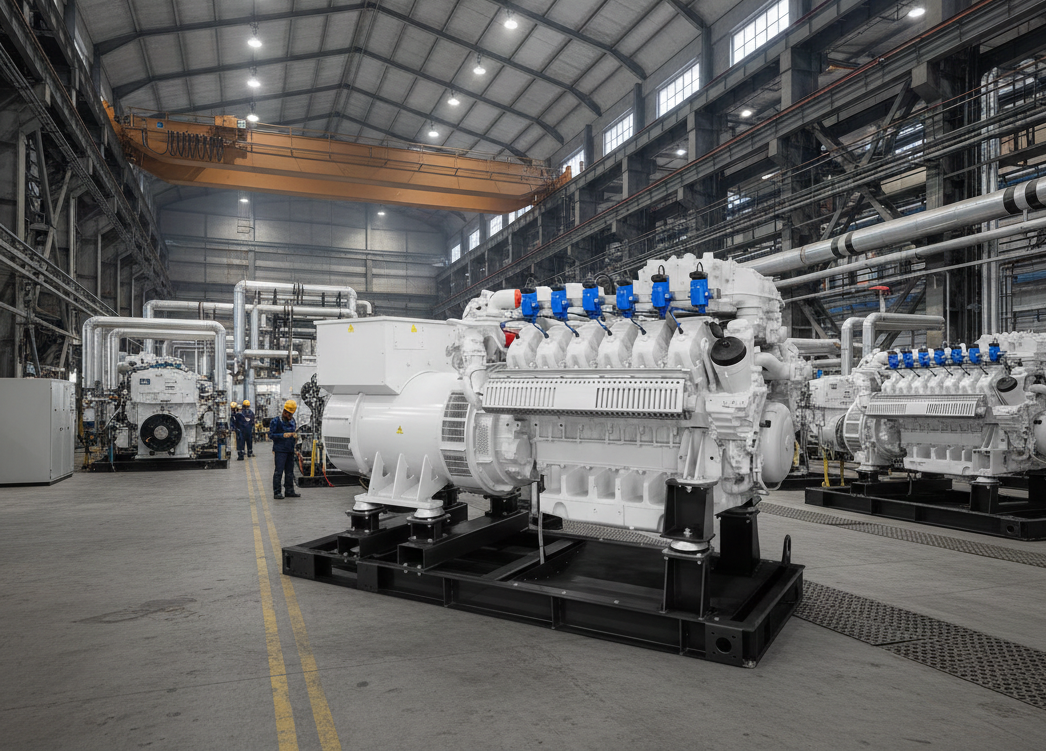 Yellow portable generator control panel and units - emergency power solutions for construction sites and events in UAE